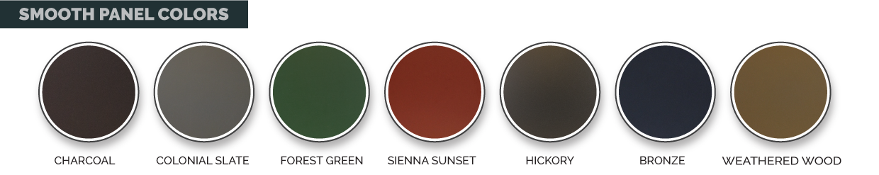 smooth finish color chart