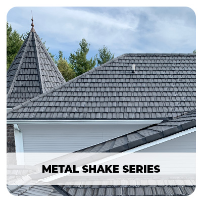 Metal Shake Roofing Panels Button