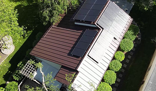 Standing seam with solar