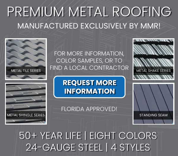 Modern Metal Roofing Header